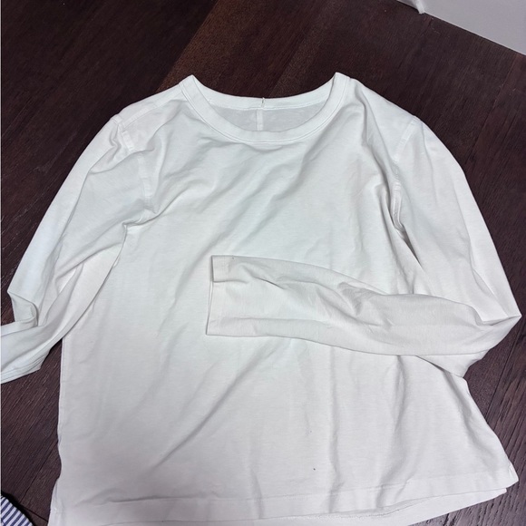 lululemon athletica Tops - lululemon White Long Sleeve Tee